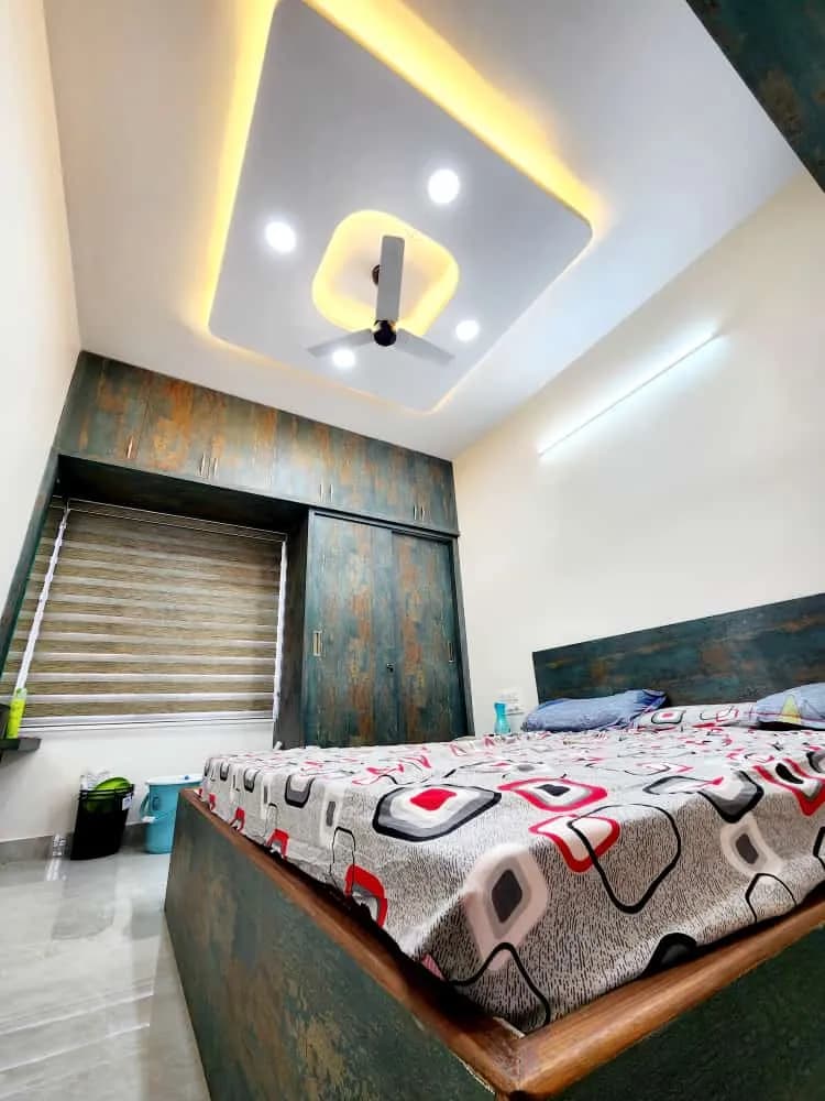 Prizm Interiors | False Ceiling | Grid Ceiling | Gypsum Partition project
