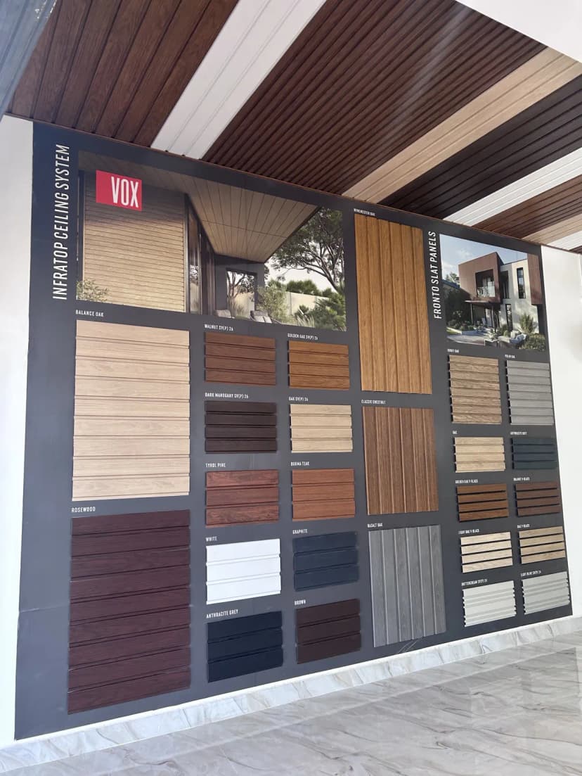 VISION INC - PVC False Ceiling and HPL Sheets project