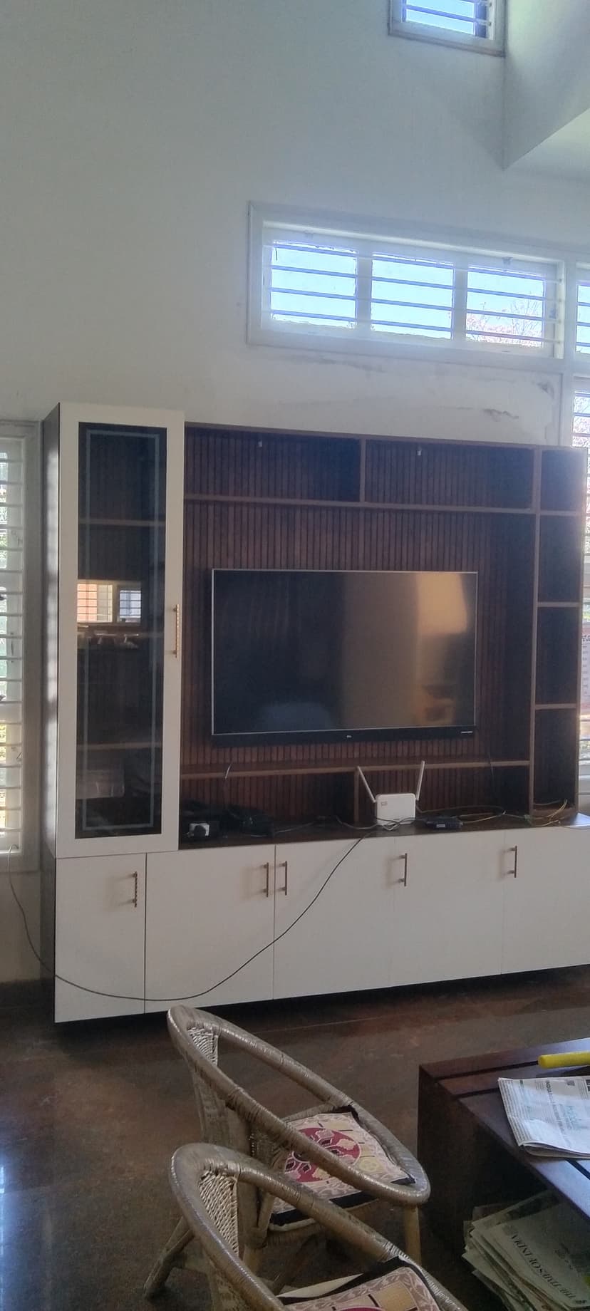 Mithra Pvc Modular Kitchen Cabinets & Interior Design project