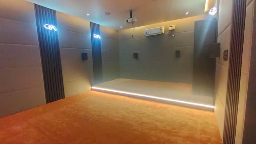 S.H.I Home theatre and interiors project