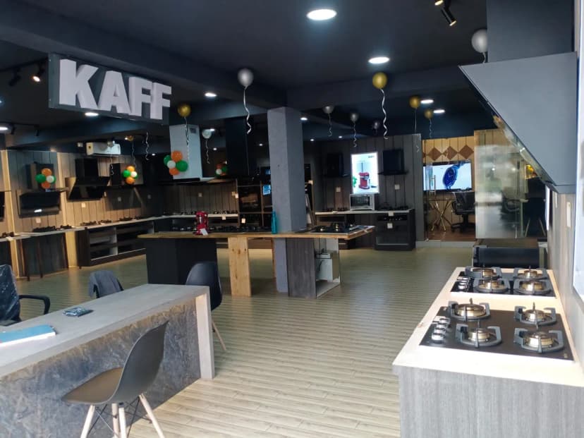 KAFF Kitchen Appliances Brand Store - Kreative Nest Interiors, KR Puram project
