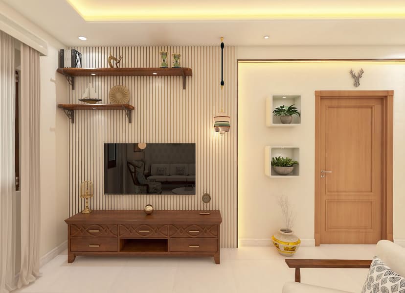 White sketch interiors project