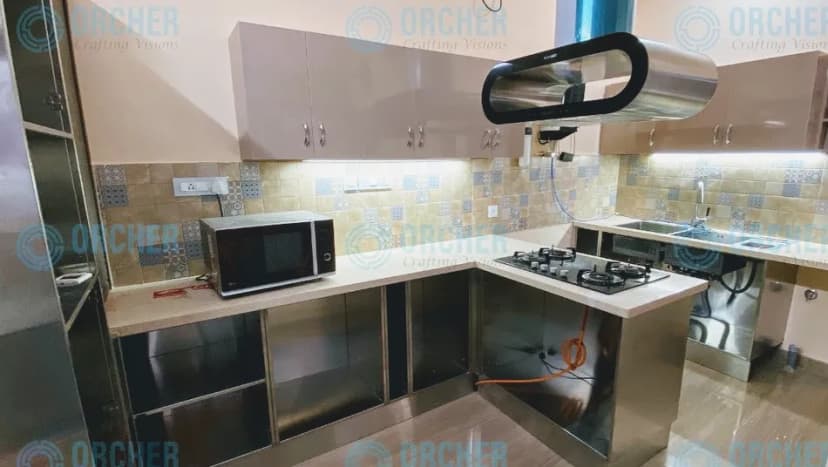 Orcher - Stainless Steel Modular Kitchens project