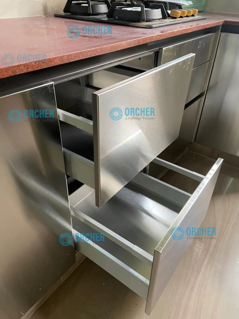 Orcher - Stainless Steel Modular Kitchens project