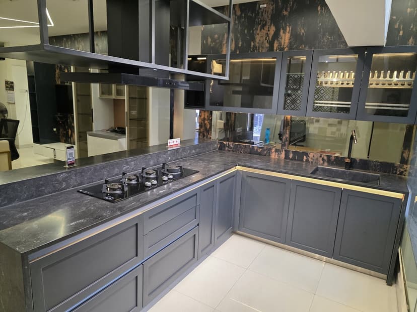 Metalcubess – Stainless Steel Interiors & Modular kitchens project