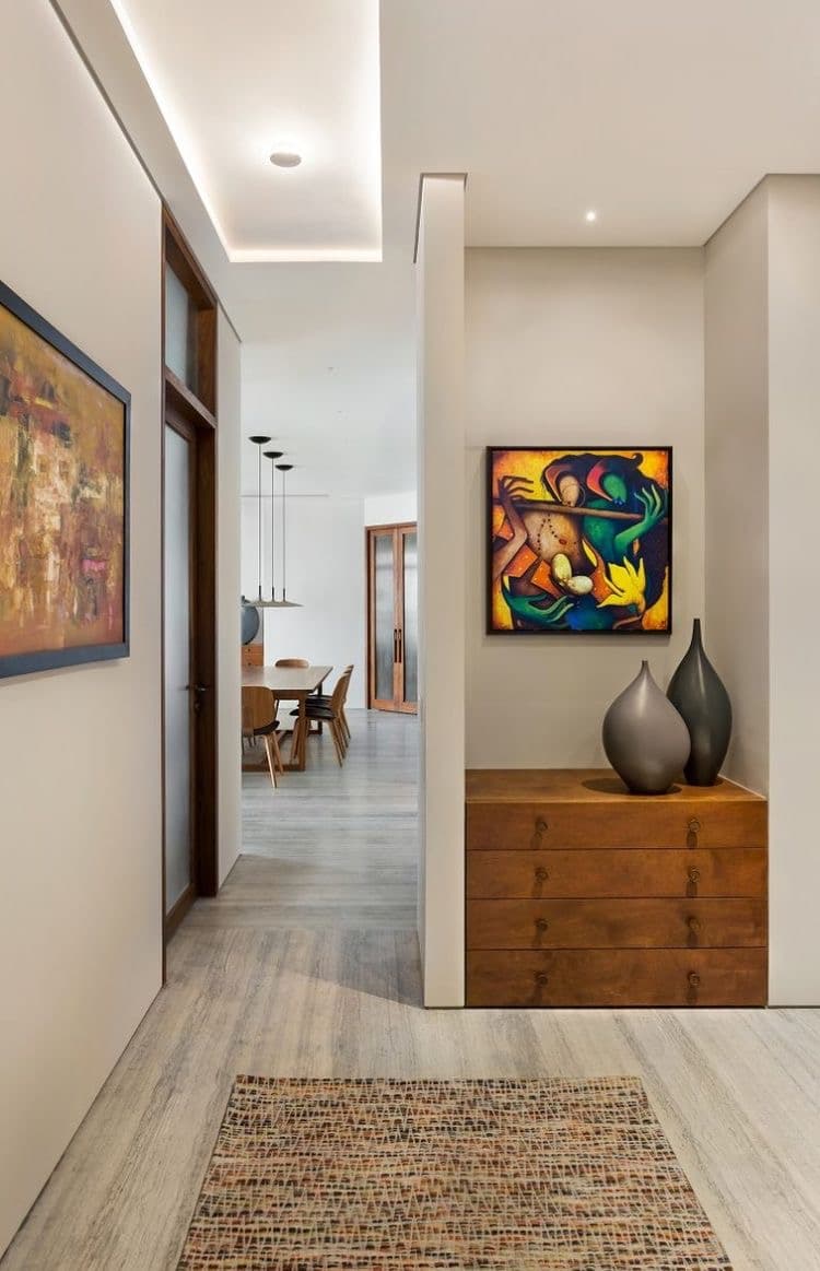 Marvel interiors,Glass and plywoods project