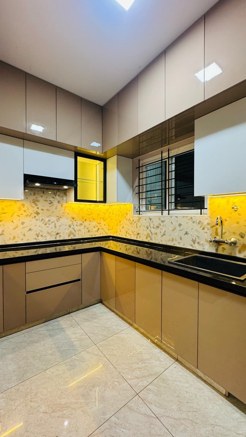 Alpha Modular - Interior design studio, Thanisandra Main Road project
