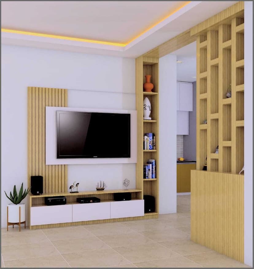 Golden Cube Interior project