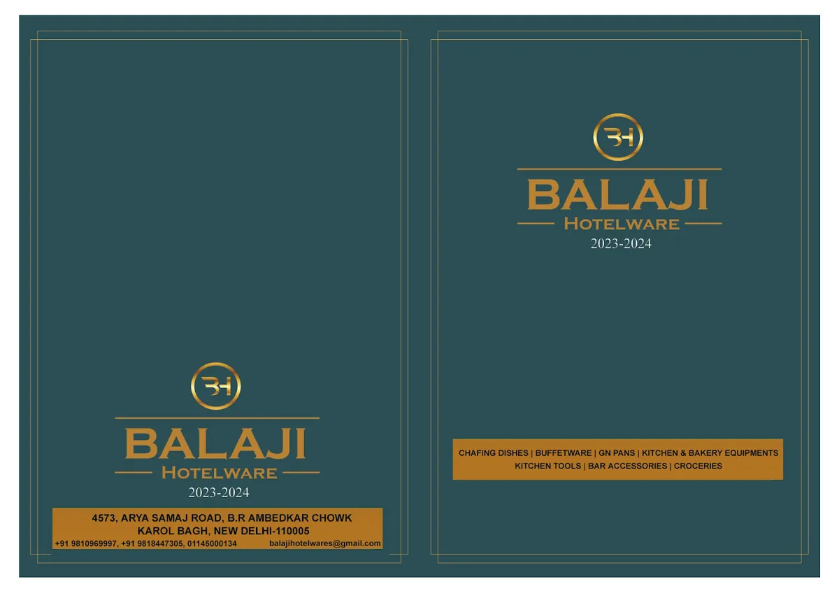 Balaji Hotelware project