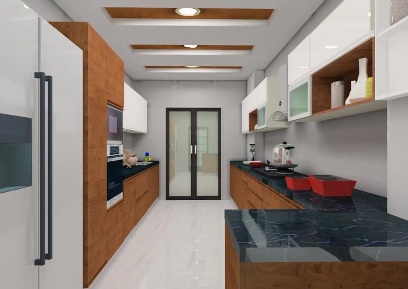 Divine Interior - Modular Kitchen, Wardrobes, and Wood Work Manufacturer in Delhi project