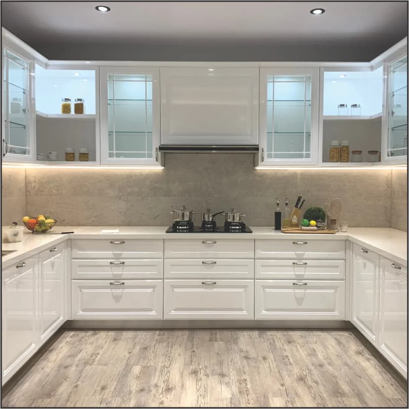 Spacewood – Modular Kitchen & Wardrobe Manufacturer in Delhi project