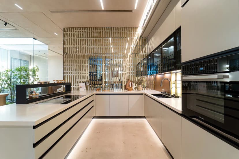 Küche7 - Stainless Steel Modular Kitchens Delhi project