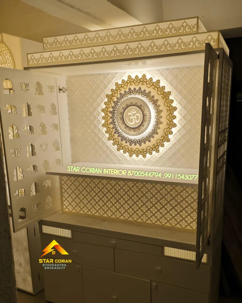 Star Corian Interior (Corian mandir design manufacturer) project