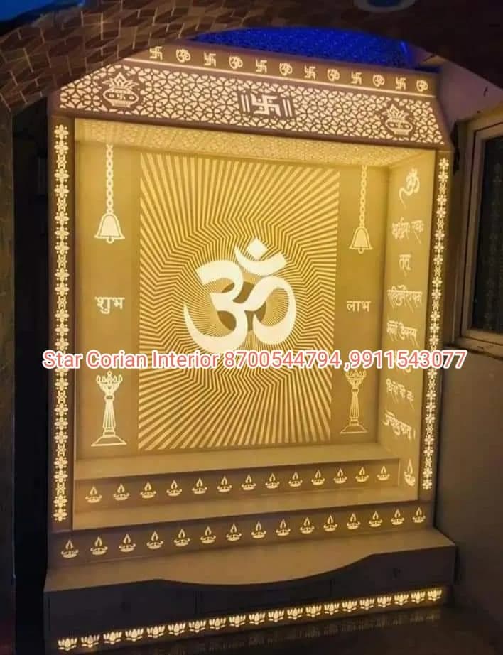 Star Corian Interior (Corian mandir design manufacturer) project