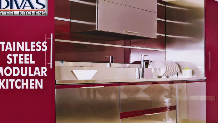 Divas Stainless Steel Modular Kitchens project