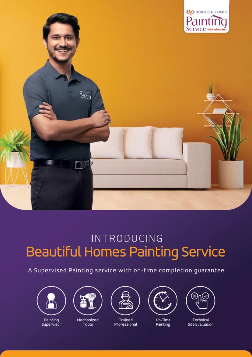 Asian Paints Beautiful Homes Painting Service project