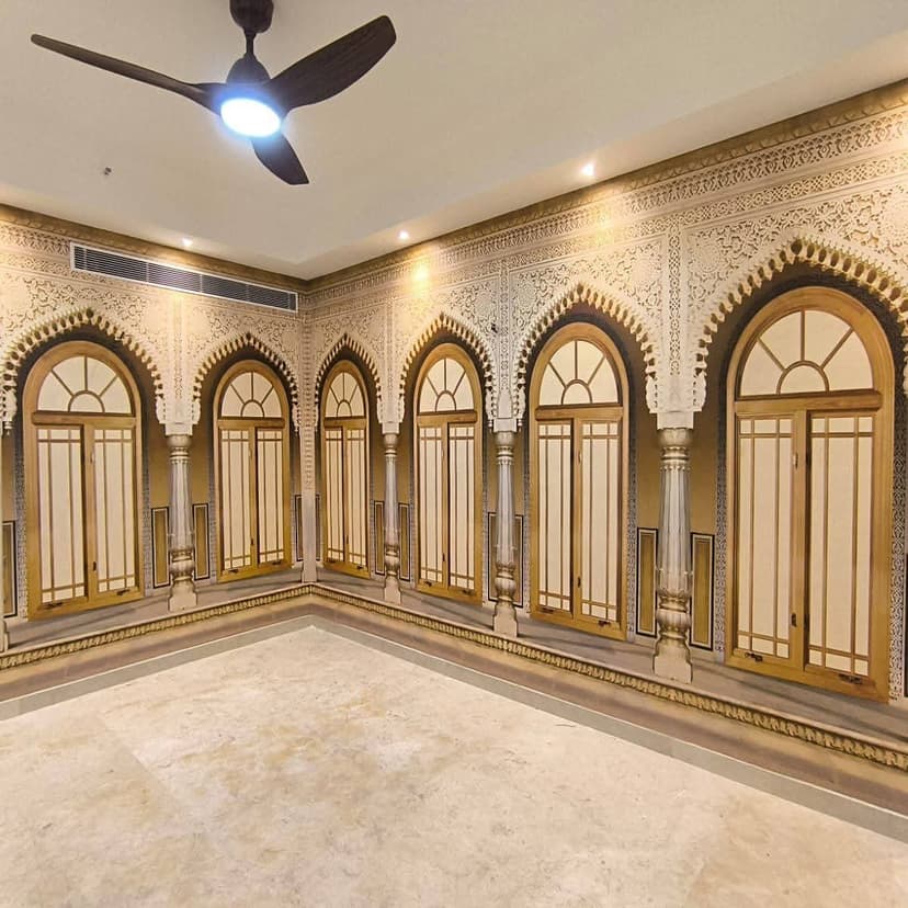 wall design studio-best wallpaper store|customized wallpaper|charcoal louvers|curtain store|gurgaon project