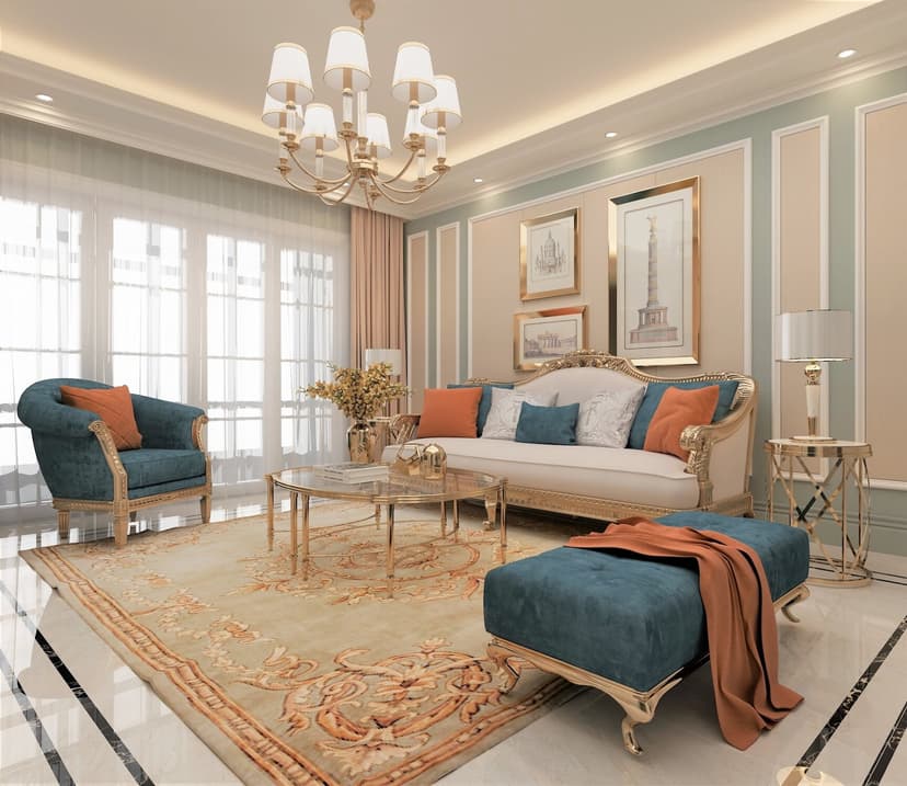 A One interior project