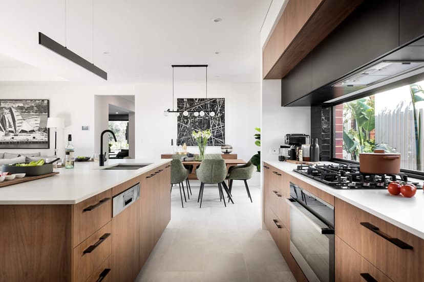 A One interior project