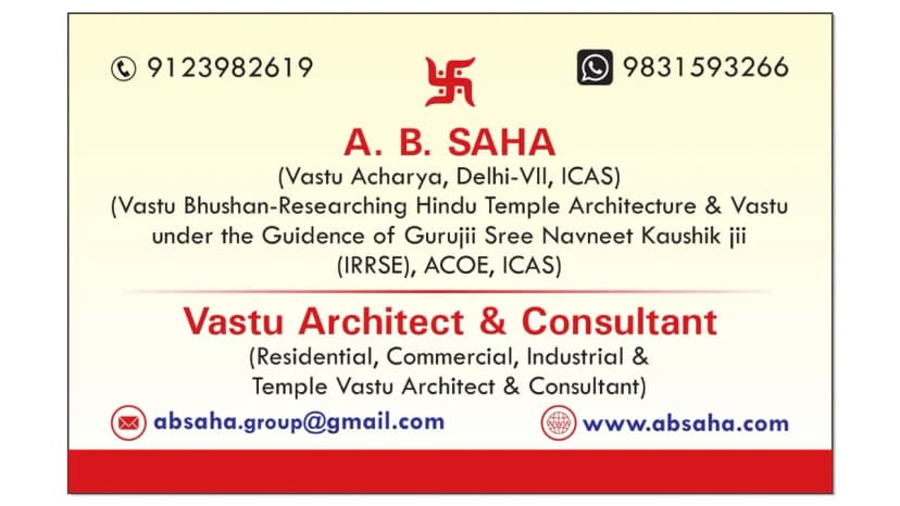 Dr. A. B. SAHA (Vastu Consultant & Architect) (Vedic & Scientific Vastu Trainer) project