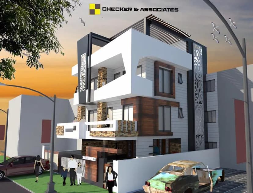 CHECKER & ASSOCIATES - Architects, Interior Designers and Structural Engineers in Delhi project