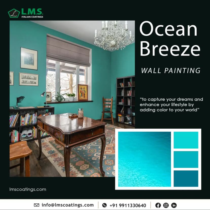 LMS COATINGS | Wall Paint | Wood Coating project