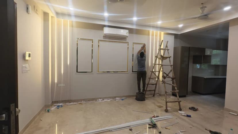 A to Z Wall interior project