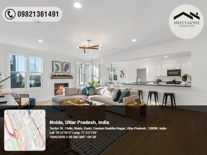 Sweet Homz Renovation - Interior Designer Renovation Contractors, Home Renovation Services in Noida project