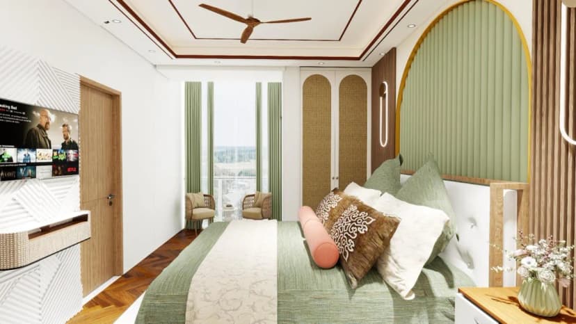 Wooden Curve By Payal Sardana (Interior Designers In Noida)