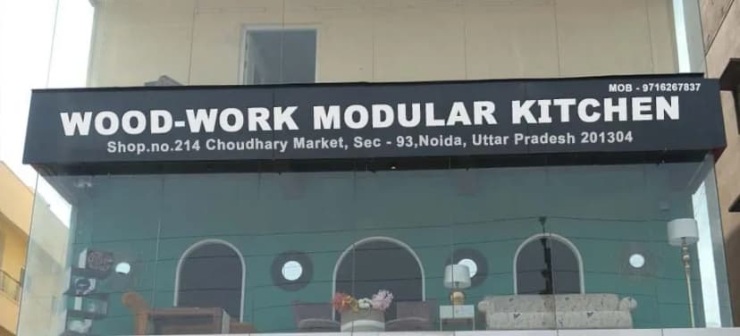Wood-work Modular Kitchen Designer Noida Luxury Modular Kitchens & Wardrobes interior