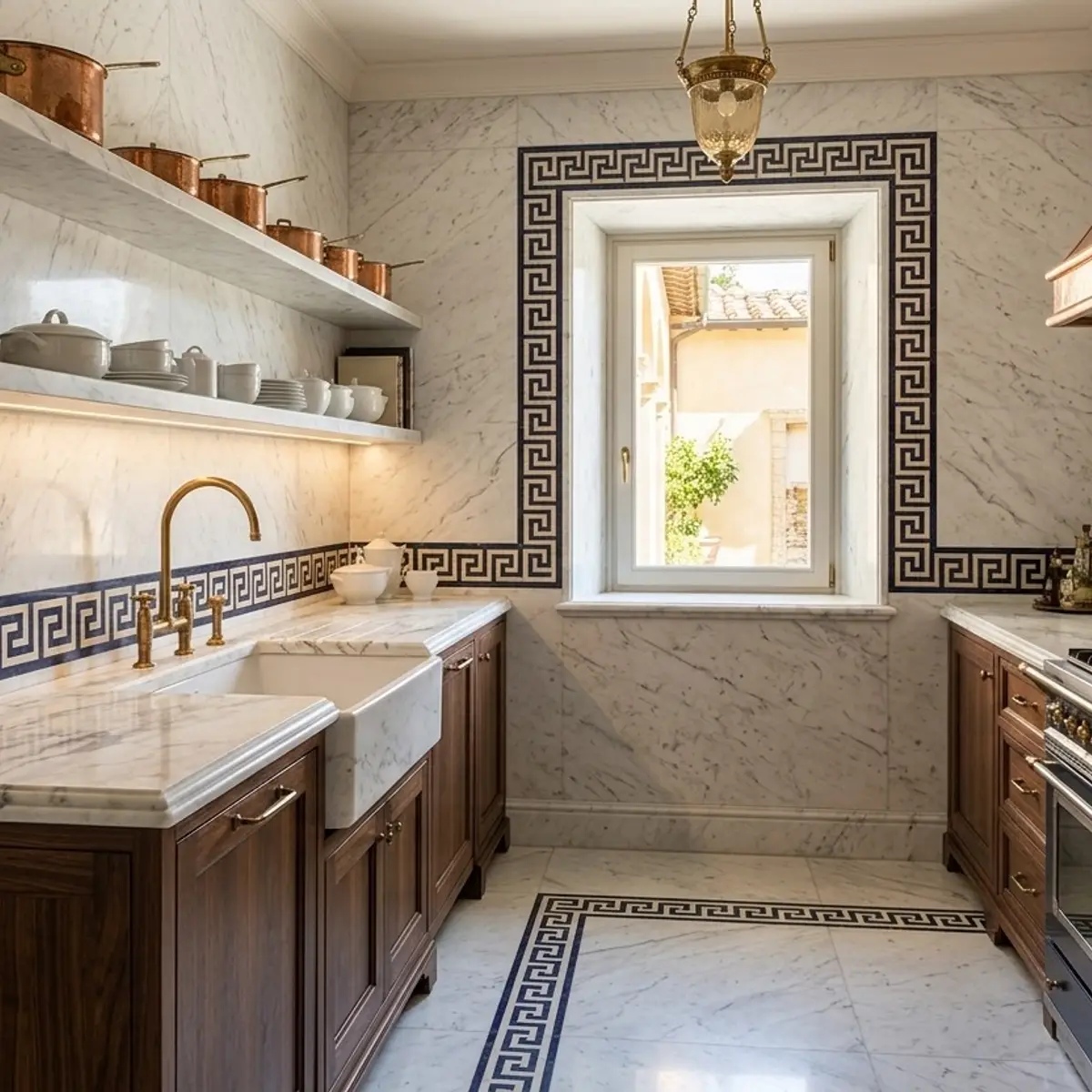 beige traditional kitchen with layout — real Indian home