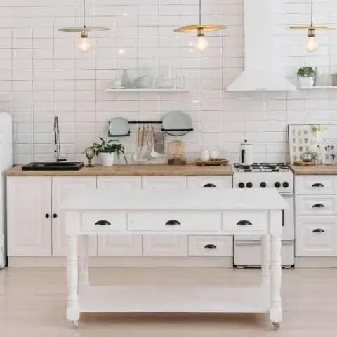 beige scandinavian kitchen with layout — real Indian home